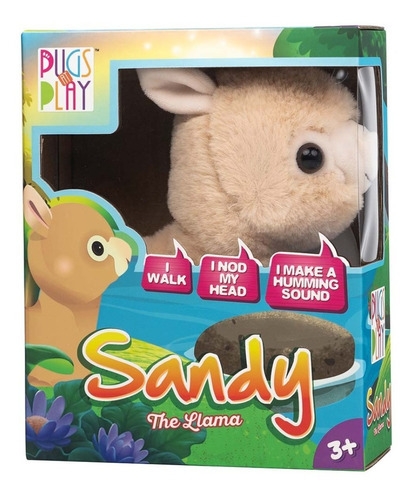 Peluche Interactivo Pugs At Play Sandy Llama