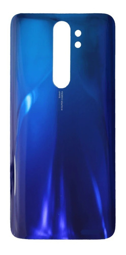 Tapa Trasera Vidrio Para Xiaomi Redmi Note 8 Pro Color Azul