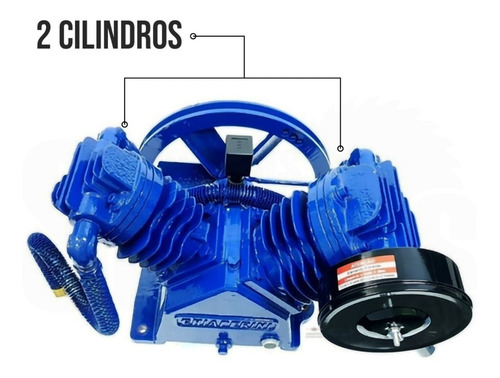 Imagem 4 de 4 de Cabeçote Para Compressor 15 Pes 175psi Cj15 Chiaperini