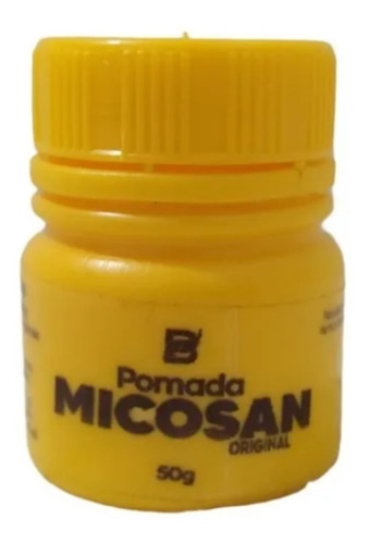 Pomada Micosan Pano Branco Para Micoses Em Geral 50g