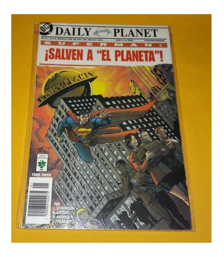 Superman Salven A El Planeta Tomo Editorial Vid