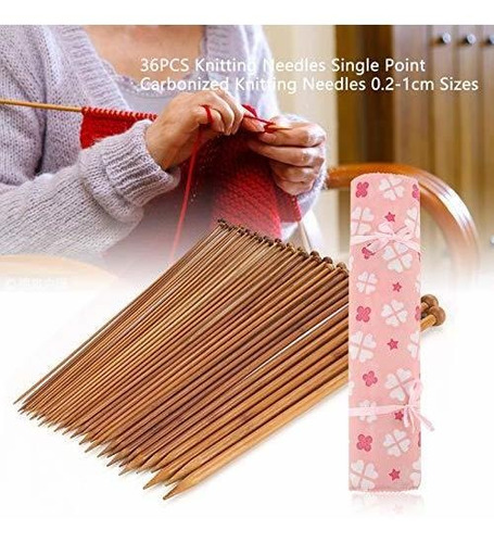 Bamboo Circular Knitting Needle Durable Set Effective