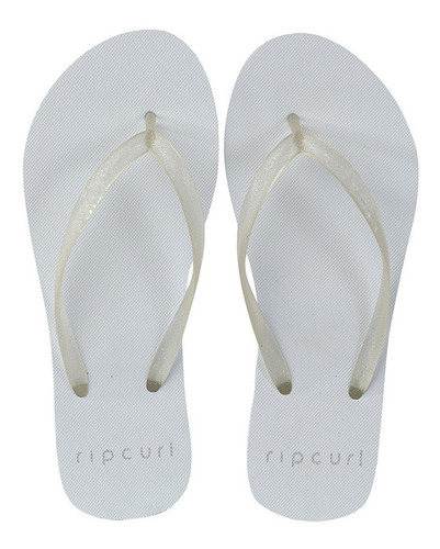 Ojotas Rip Curl Glitter Strap Blanco