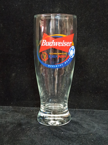 Vaso De Cerveza Budwieser Mundial 2002 Korea Japón 