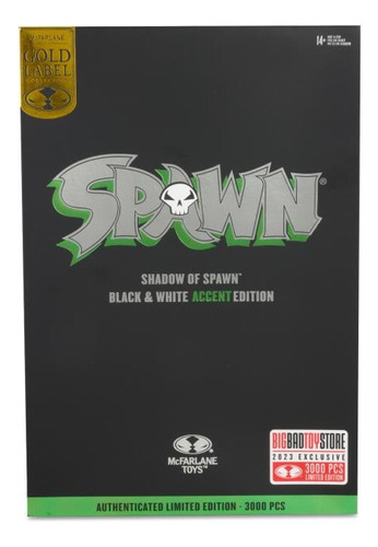 Shadow Of Spawn Black & White Accent Edition (gold Label)