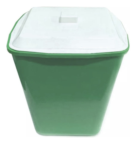 Tacho De Basura Basurero Residuos Plastico + Tapa 15 Lts Dph