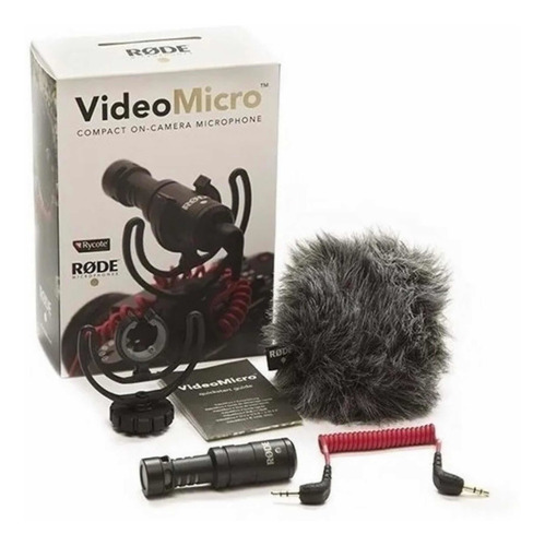 Microfone Profissional Rode Videomicro Canon, Nikon E Sony