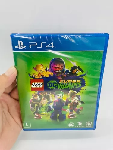 Lego DC Super Villains + Hand Spinner Naipes PS4 Pronta Entrega