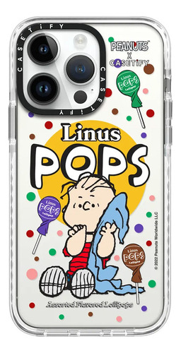 Case iPhone 13 Pro Snoopy Linus Pops Transparente