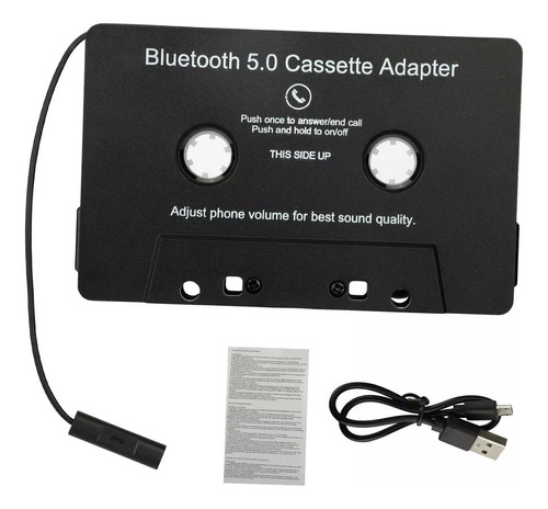 Conversor De Cinta De Casete De Doble Canal Con Bluetooth