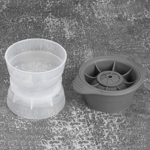 Molde Para Hacer Bolas De Hielo, Silicona Apta Para Alimento