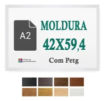 Comprar Moldura A2 42x59,4 Gravuras Imagens Para Arte Foto C\u002F Petg Espessura Do Aro 2 Cm Cor Branco
