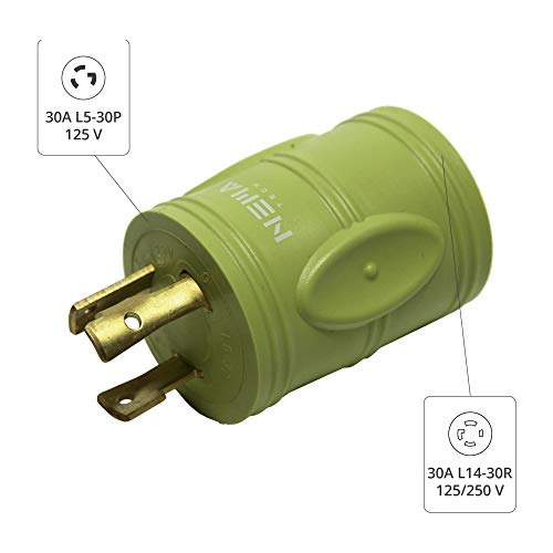 Nematech Nema L5-30p To L14-30r, 250v, 2,500w, 20a, Gen...