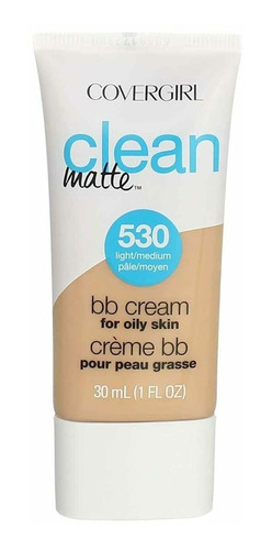 Covergirl Clean Matte Bb Color Light Medium Piel  Grasa