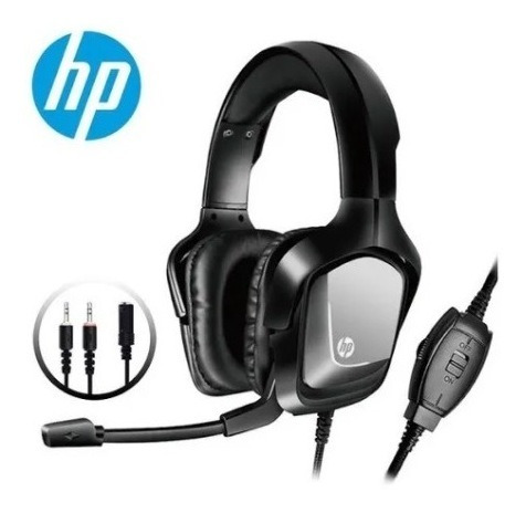 Audífonos Gamer Hp H220s Con Micrófono 2.2metros Psp Xbox Pc