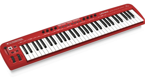Imagen 2 de 4 de Teclado Controlador Midi Usb Behringer Umx610 61 Teclas