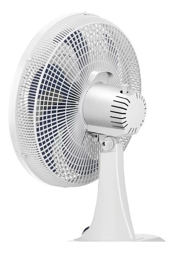 Ventilador De Mesa Mondial 40cm Maxi Power V40w - 220v Cor da estrutura Branco Cor das pás Azul