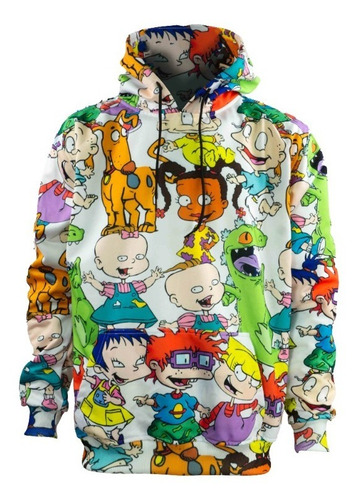 Sudadera Hoddie  - Rugrats Carlitos Aventuras En Pañales