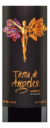 Pack De 2 Vino Tinto Tierra De Angeles Nebbiolo 750 Ml