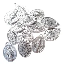 Comprar Pack 15 Dijes Virgen Milagrosa Bijouterie Souvenirs Insumos