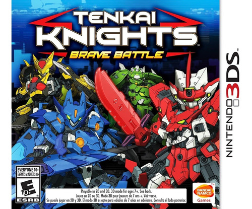 Juego Tenkai Knights Brave Battle Nintendo 3ds