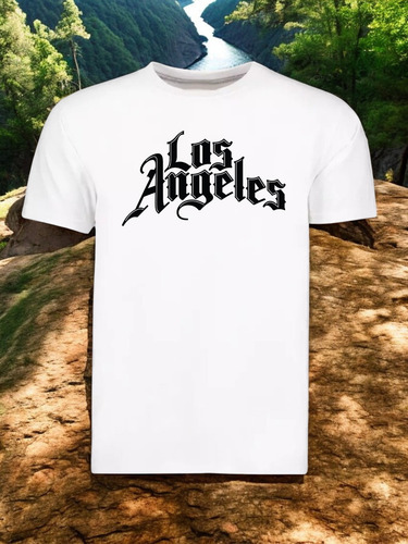 Playera Los Angeles 100% Poliester Bombay