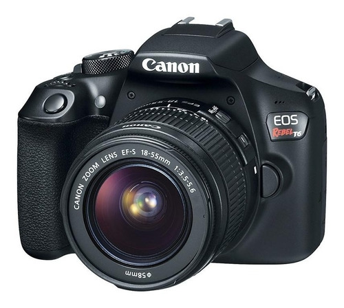 Cámara Reflex Canon Eos T6 Wifi 18mp Kit Lente 18-55mm +16gb