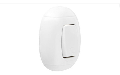 Interruptor Pulsador 10 A Sobrepuesto Blanco Bticino