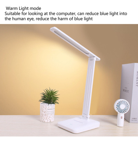 Lámpara Led Escritorio Ajustable Recargable Usb,para Lectura