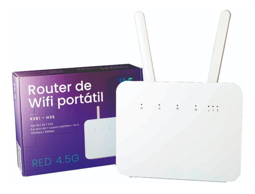 Router Wifi Portátil H3s 4g/4.5g Todos Los Operadores