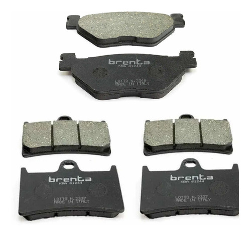 Kit Pastillas Freno Brenta Yamaha Xtz 1200 Super Tenere 2010