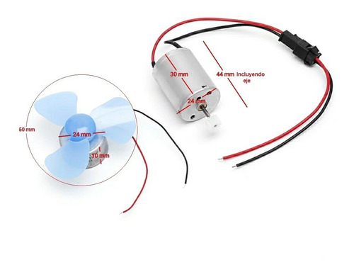 Motor Dc Generador Eléctrico No Ocupa Pila Proyecto Educativ