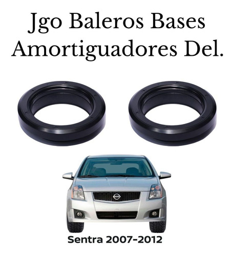 Baleros Base Amortiguador Delanteros Sentra 2007-2012 Nissan