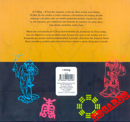 I Ching O Livro Das Mutações Box Com 3 Moedas Bronze