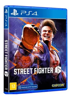 Jogo Street Fighter 6 Mídia Física Standard Edition Ps4 Br