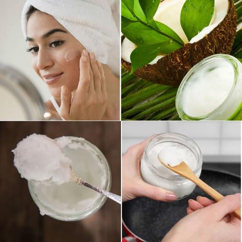 Aceite Coco Orgánico 1lt Prensado Al Frio