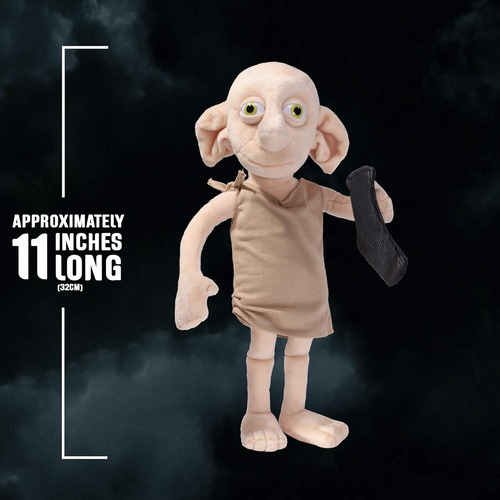 Peluche Interactivo Electrónico Plush Dobby Harry Potter Marrón