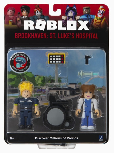 Roblox Brookhaven 2 Figuras +codigo Virtual Juego Jazwares
