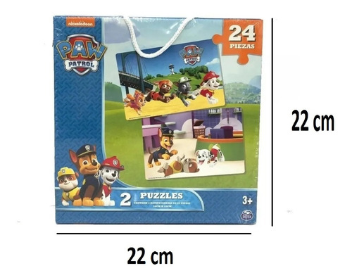 Imagen 5 de 9 de Paw Patrol Puzzles 2 Rompecabezas 24 Piezas Playking