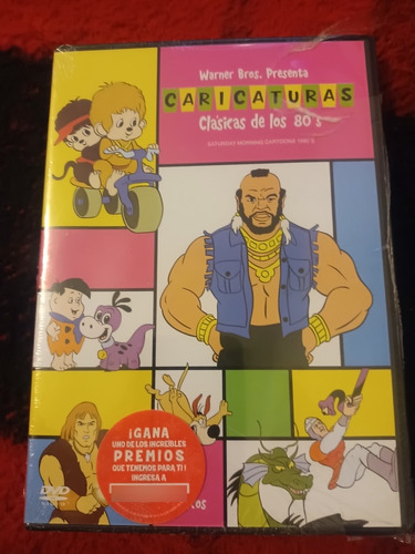 Caricaturas Clásicas De Los 80's / Mr. T / Chuck / Thunder (Usado)
