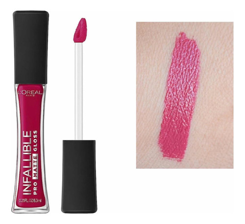 Labial Loréal Pro Mayte Gloss Tono 312 Rouge Envy