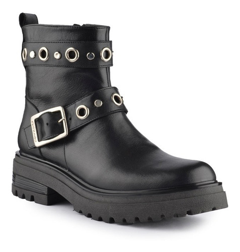 Botinetas Botines Botas De Mujer De Cuero Ducati - Ferraro