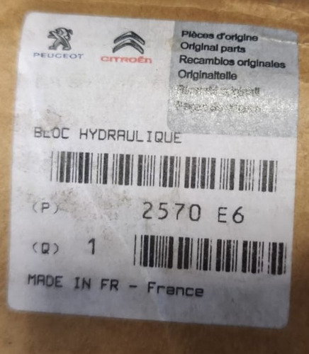 Cuerpo Válvulas Trans. Automatica Peugeot Citroën Renault