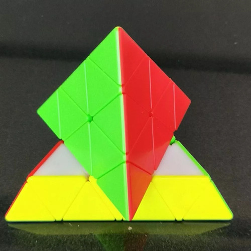 K B Cubo Magico Pyramix 4x4 Pyramid Yisheng 4x4x4
