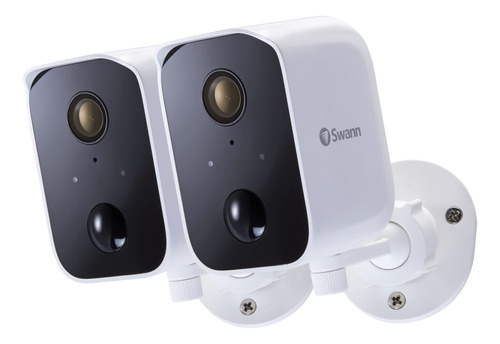 Swann 2 Camara Seguridad Reutilizabl 1080p Full Hd Para Via