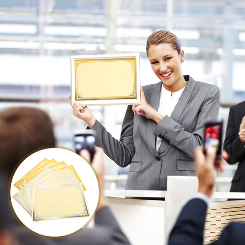 Para Certificado Em Branco, Papel Pergaminho, Certificado