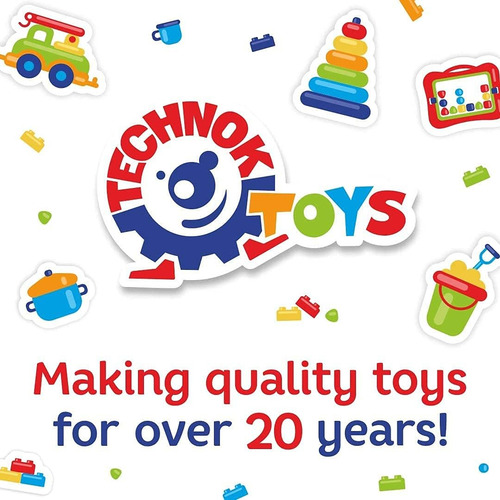 Technok Kids Play Accesorios De Cocina - 49 Pcs Play Dish...