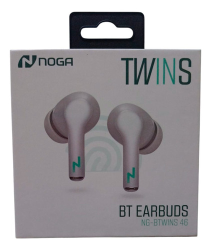 Auriculares Inalámbricos Ng-btwins 46 Bluetooth 5.4 Color Blanco