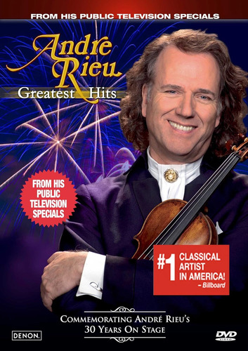 André Rieu Greatest Hits [importado] | Dvd Música Nuevo 