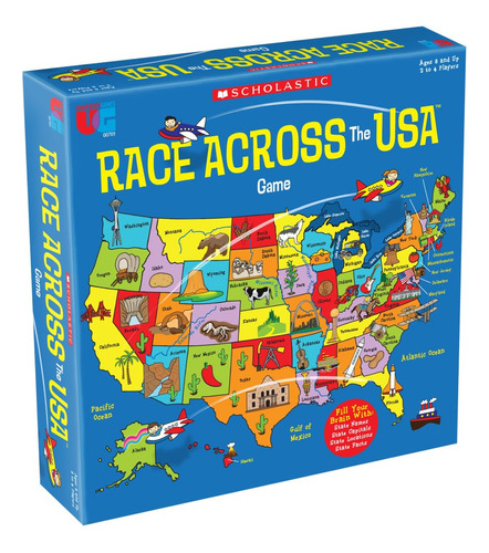 Scholastic Race Across The Usa Game, Durante 96 Meses A  Me.